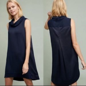 Anthropologie Carly Cowl Neck Dress